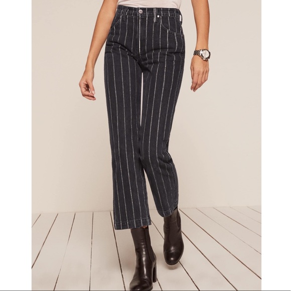 Reformation striped Roper Jeans - Picture 2 of 4